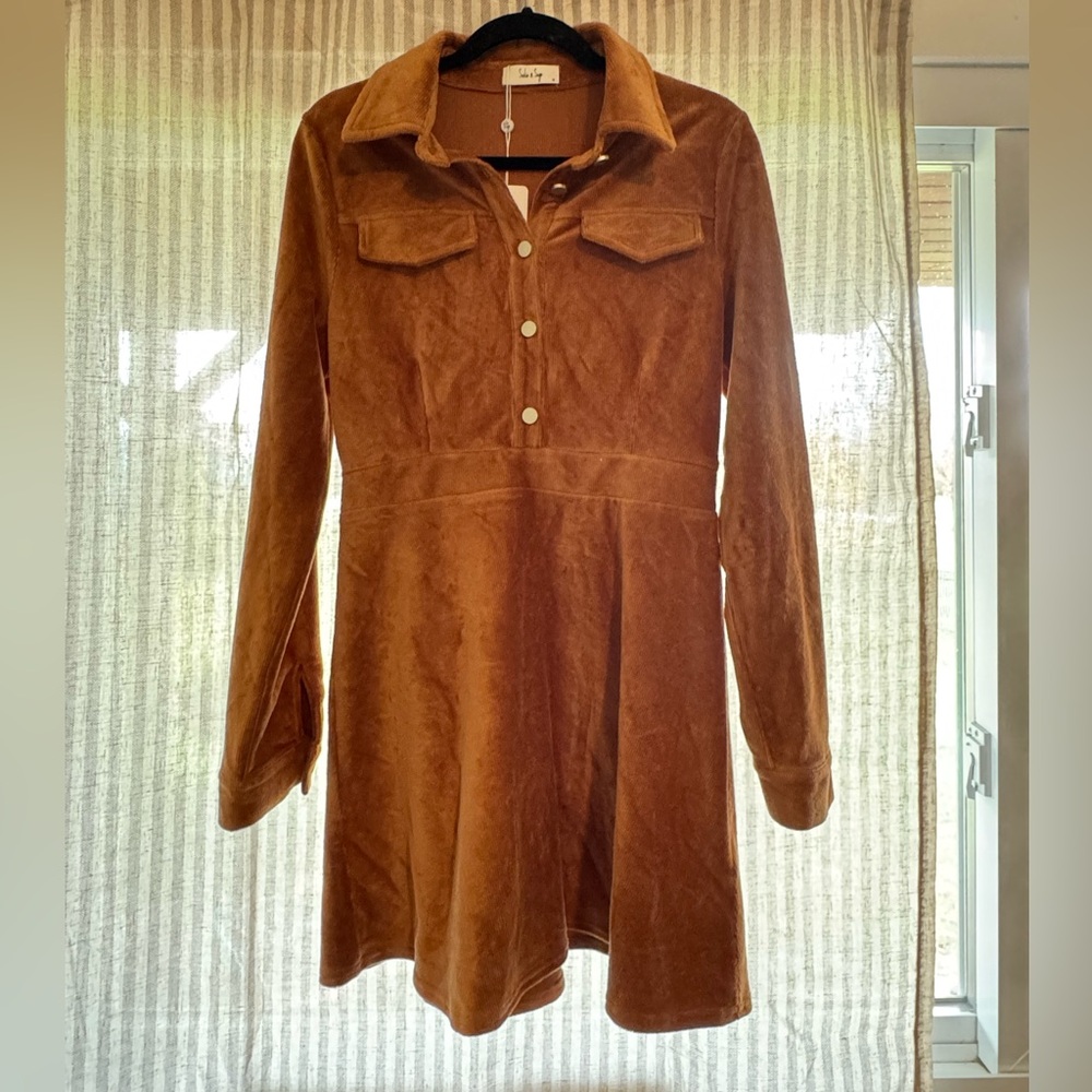 Sadie and Sage Corduroy Dress